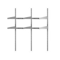 Система с переменной высотой СПВб - 600*300*400 "Base" (направляющая 3 шт.; полка перфорация 4 шт.)