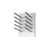 Сушка для досок горизонтальная СДГн - 600*300*400 "Norma Inox", нерж. сталь, 5 ячеек