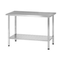 Стол производственный СПРн - 800*600*860 "Norma Ral" (полка перфорация; ножка профильная, тр. 40*40)