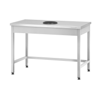 Стол производственный СПРп - 1000*600*860 "Profi Ral", сбор отходов (полка-обвязка)