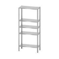 Стеллаж полочный СПЛн - 1000*600*2000 "Norma Inox" (полка перфорация 5 шт.)