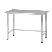 Стол производственный СПРн - 800*800*860 "Norma Ral" (полка-обвязка разборная; ножка профильная, тр. 40*40)