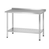 Стол производственный СПРн - 600*600*860 "Norma Ral", борт (полка перфорация; ножка профильная, тр. 40*40)