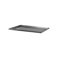 Противень для выпекания ПДВ - 530*470*30, черная сталь, сплошной, 4 борта