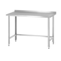 Стол производственный СПРн - 800*800*860 "Norma Inox", борт (полка-обвязка разборная, ножка угловая)