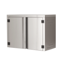 Полка навесная закрытая ПНЗн - 1500*400*600 "Norma Zn", двери распашные