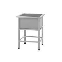 Ванна моечная ВМСн - 530 (530*530*860) "Norma Ral", 1 м/о 430*430*300 (ножка профильная, тр. 40*40)