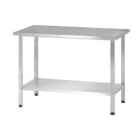 Стол производственный СПРн - 800*600*860 "Norma Ral" (полка сплошная; ножка профильная, тр. 40*40)